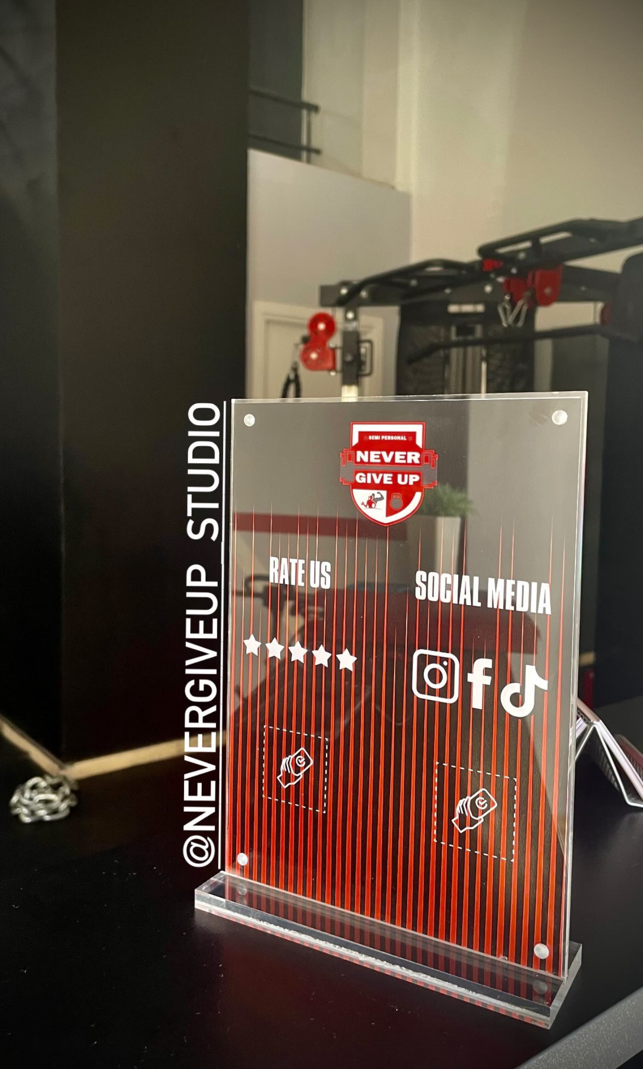 Rate Us Stand Example 4